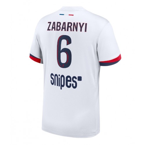 Lacne Muži Futbalové dres Paris Saint-Germain Illia Zabarnyi #6 2025-26 Krátky Rukáv - Preč Lacne Muži Futbalové dres Paris Saint-Germain Illia Zabarnyi #6 2025-26 Krátky Rukáv - Preč